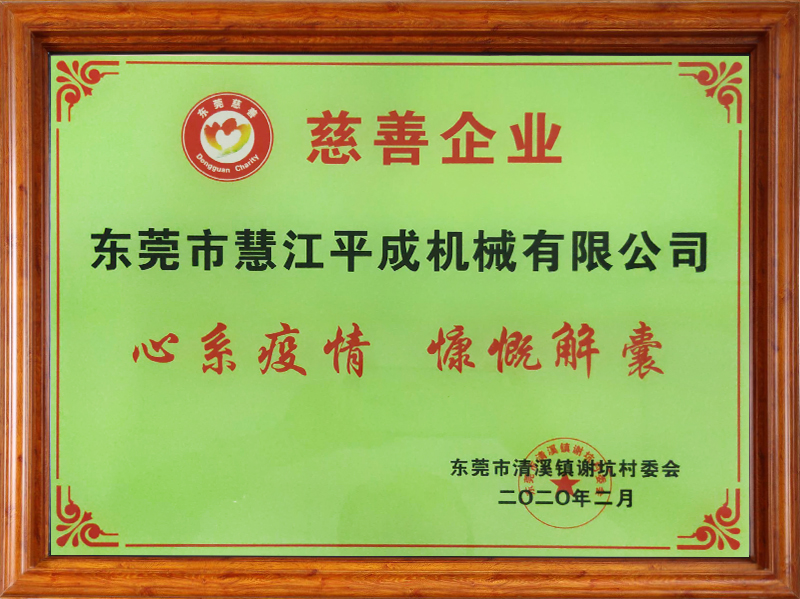 慧江平成慈善企業